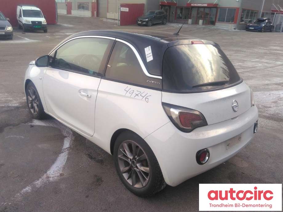 Opel Adam 2013-2016 , Motorkode: A12XEL, Girkassekode: MDG