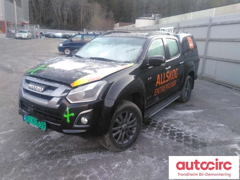 Isuzu D-Max 2017-2020 (Type II, Fase 2) , Motorkode: RZ4E-TC, Girkassekode: 