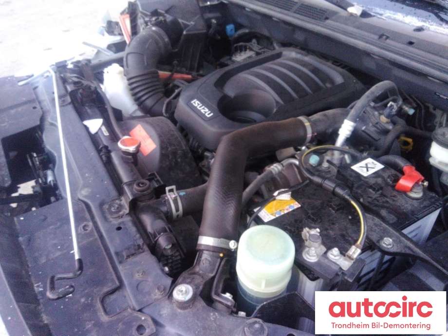 Isuzu D-Max 2017-2020 (Type II, Fase 2) , Motorkode: RZ4E-TC, Girkassekode: 