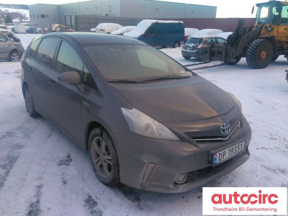 Toyota Prius +7 2012-2020 (Type III) (stasjonsvogn) (stasjonsvogn), Motorkode: 2ZR-FXE, Girkassekode: 3090047072