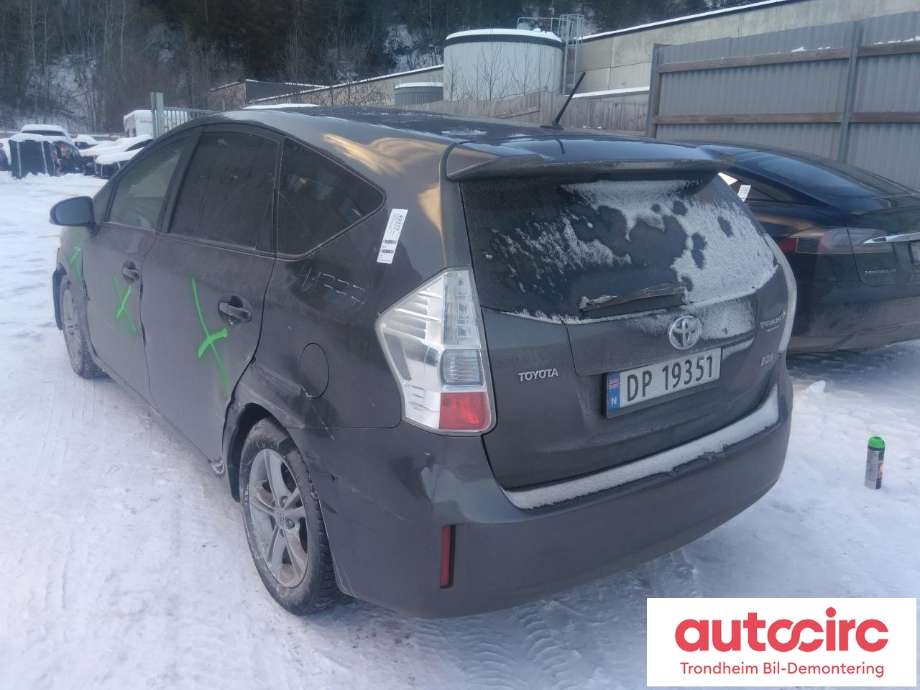 Toyota Prius +7 2012-2020 (Type III) (stasjonsvogn) (stasjonsvogn), Motorkode: 2ZR-FXE, Girkassekode: 3090047072