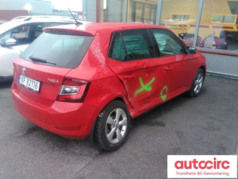 Škoda Fabia 2014-2021 (Type III) , Motorkode: DKRC, Girkassekode: SSS