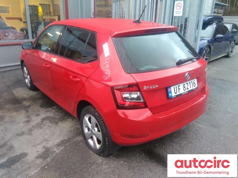 Škoda Fabia 2014-2021 (Type III) , Motorkode: DKRC, Girkassekode: SSS