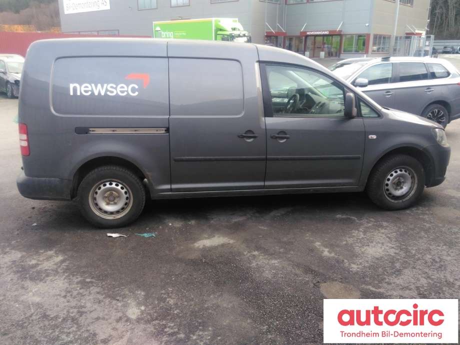 VW Caddy 2010-2015 (Type III, Fase 2) , Motorkode: CAYD, Girkassekode: MHZ
