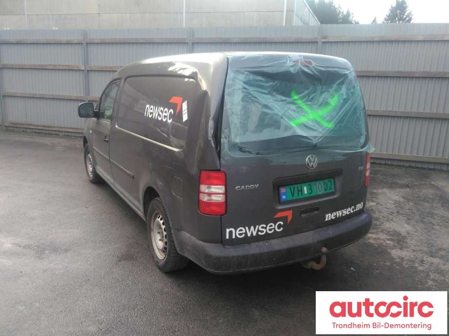 VW Caddy 2010-2015 (Type III, Fase 2) , Motorkode: CAYD, Girkassekode: MHZ