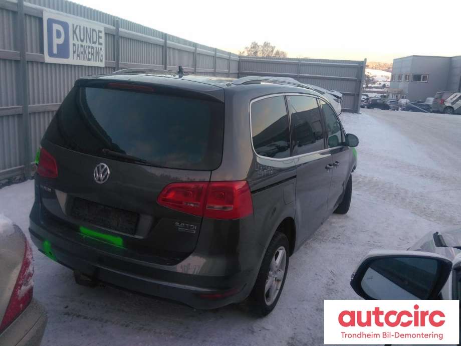 VW Sharan 2010-->> (Type II) , Motorkode: CFFB, Girkassekode: NGH