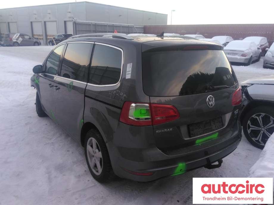 VW Sharan 2010-->> (Type II) , Motorkode: CFFB, Girkassekode: NGH
