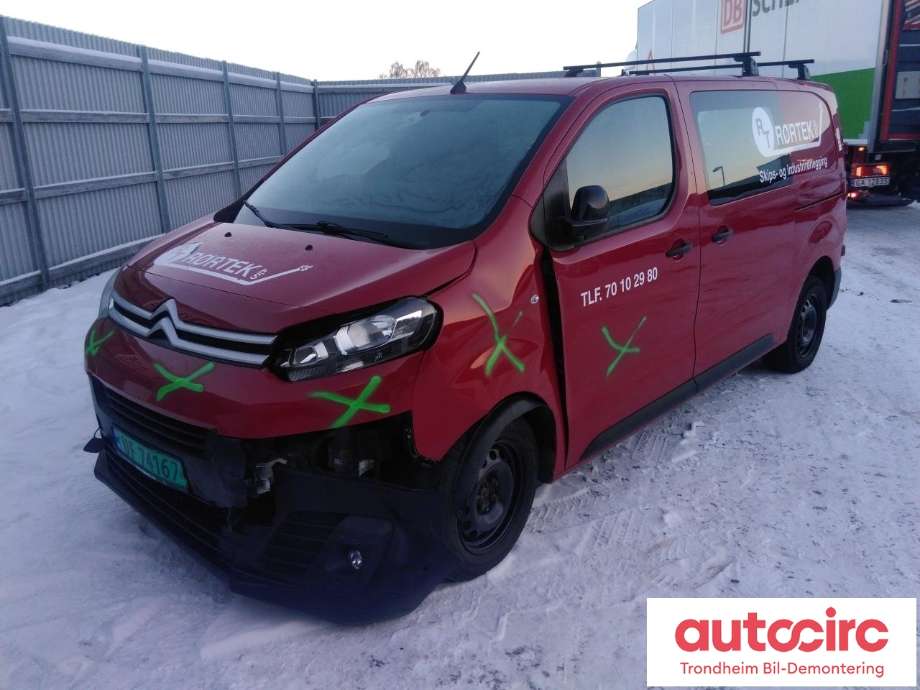 Citroën Jumpy 2016-->> (Type III) , Motorkode: AHK, Girkassekode: STT
