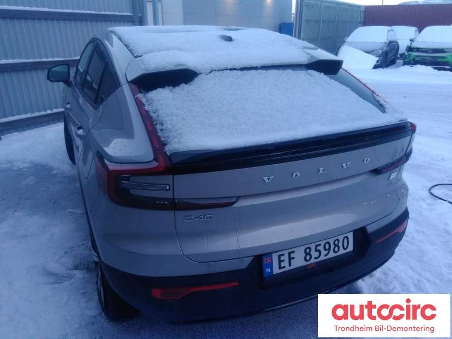 Volvo C40 Recharge 2021-2024 , Motorkode: E400V6, Girkassekode: 1-SPEED AWD / 1EDT AWD