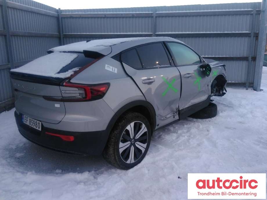 Volvo C40 Recharge 2021-2024 , Motorkode: E400V6, Girkassekode: 1-SPEED AWD / 1EDT AWD