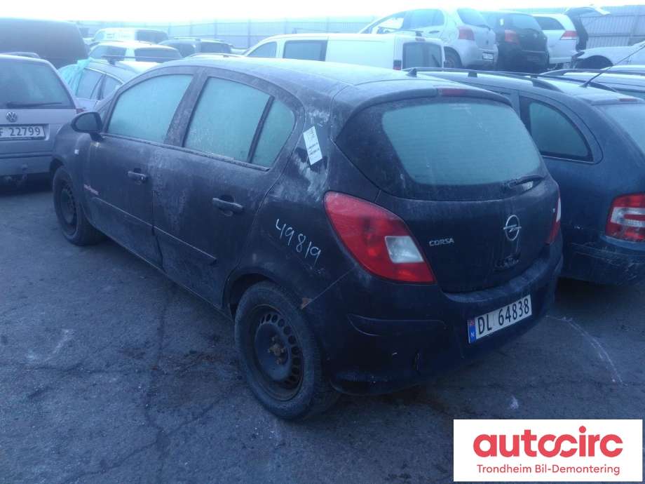Opel Corsa D 2006-2014 , Motorkode: Z12XEP, Girkassekode: 