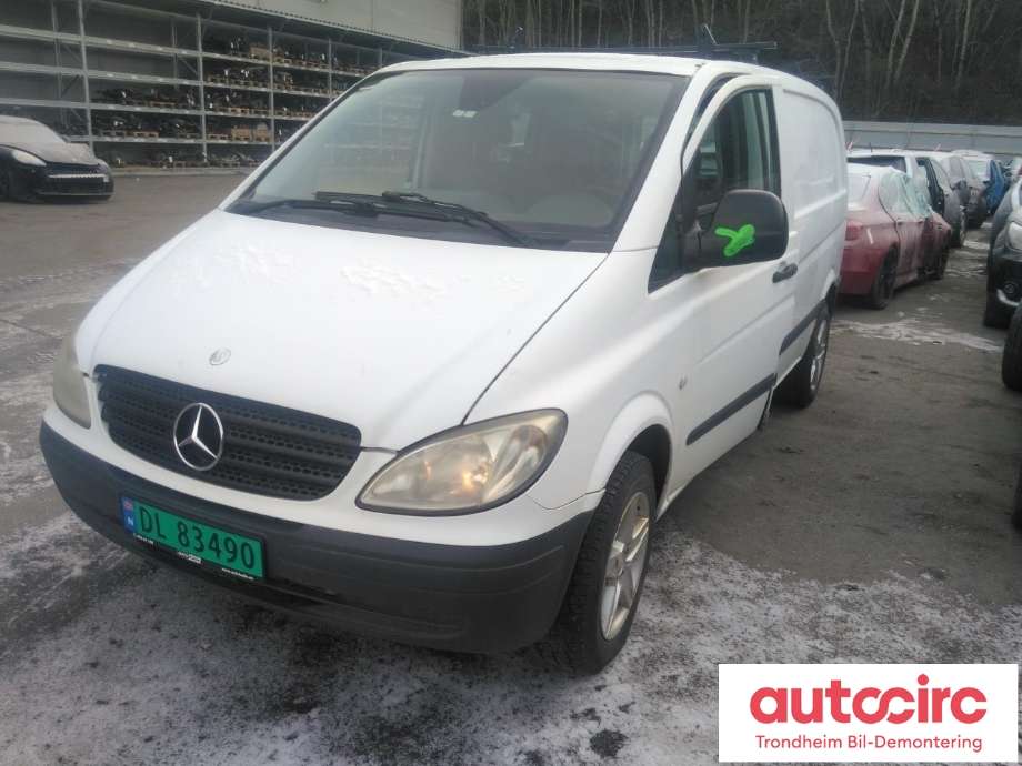 Mercedes Vito/Viano 2004-2010 (Fase 1) (W639) (W639), Motorkode: 646.980, Girkassekode: 