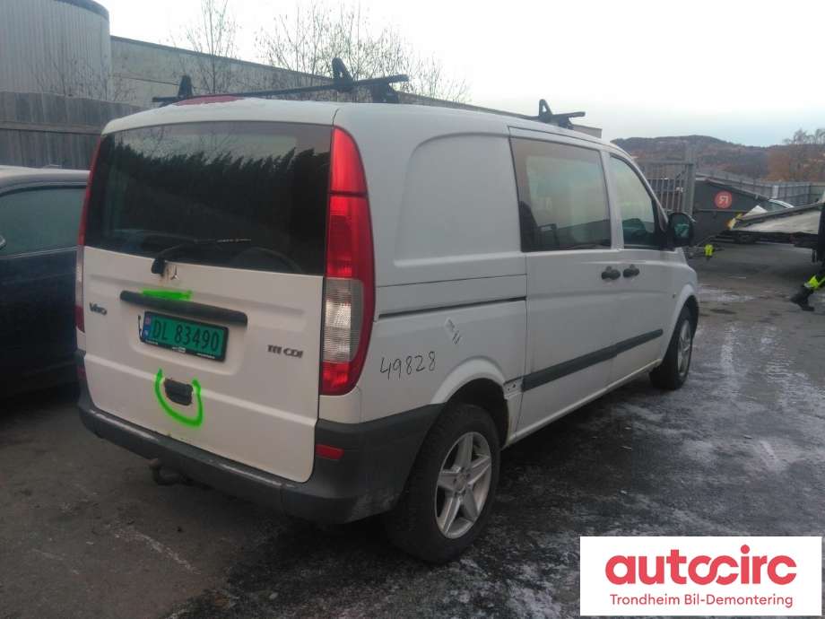 Mercedes Vito/Viano 2004-2010 (Fase 1) (W639) (W639), Motorkode: 646.980, Girkassekode: 
