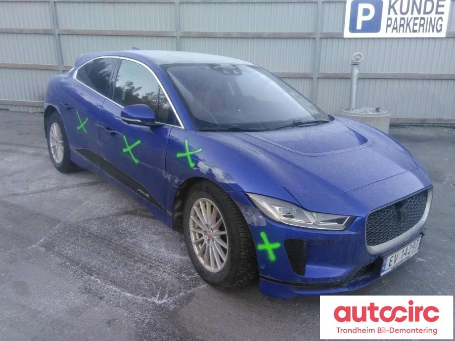 Jaguar I-PACE 2018-->> , Motorkode: TZ204-XSA, Girkassekode: 