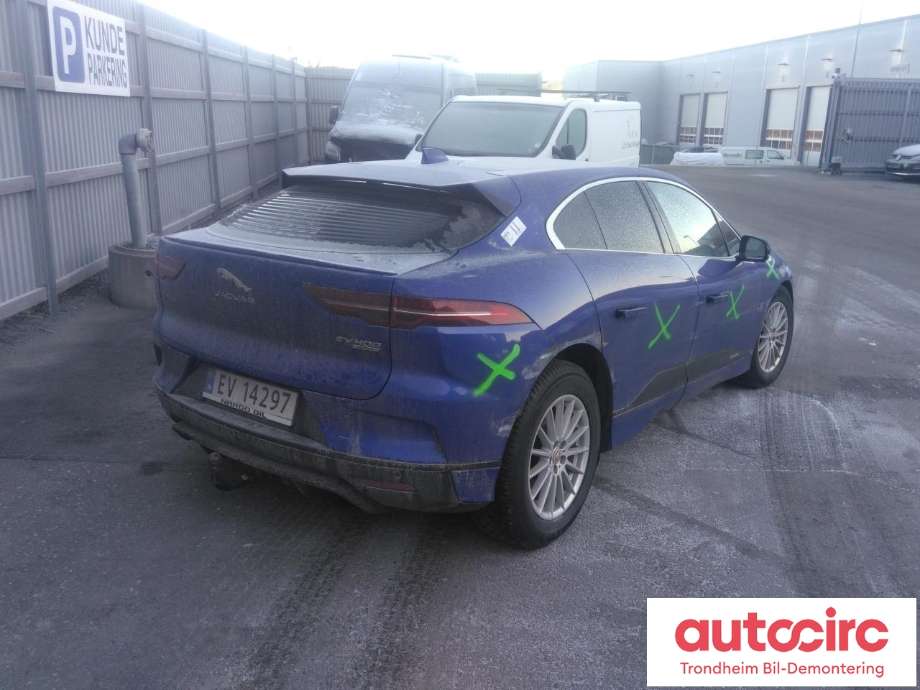 Jaguar I-PACE 2018-->> , Motorkode: TZ204-XSA, Girkassekode: 