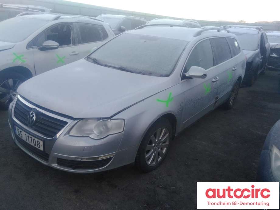 VW Passat 2005-2010 (B6) (B6), Motorkode: CAYC, Girkassekode: 
