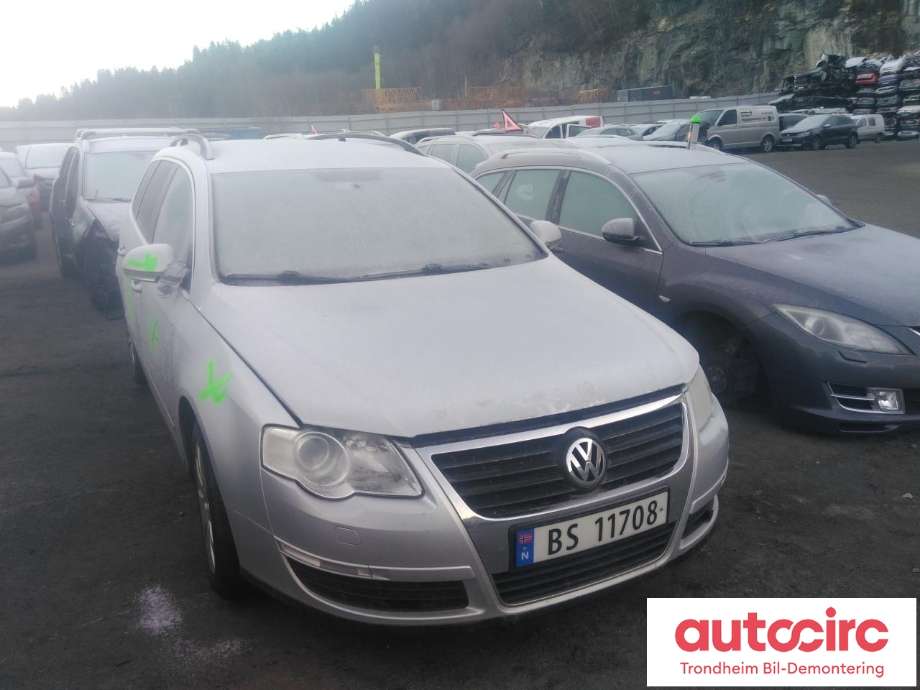 VW Passat 2005-2010 (B6) (B6), Motorkode: CAYC, Girkassekode: 