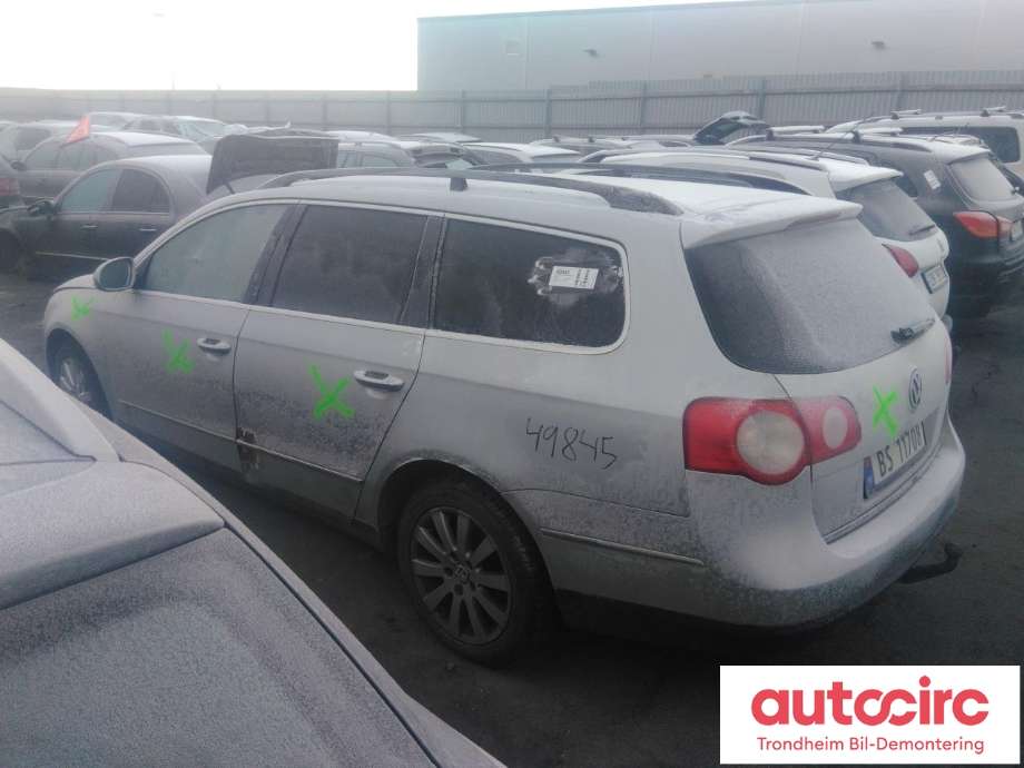 VW Passat 2005-2010 (B6) (B6), Motorkode: CAYC, Girkassekode: 