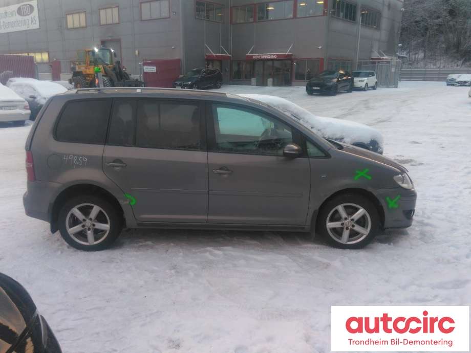 VW Touran 2007-2010 (Type I, Fase 2) , Motorkode: BLS, Girkassekode: MGJ