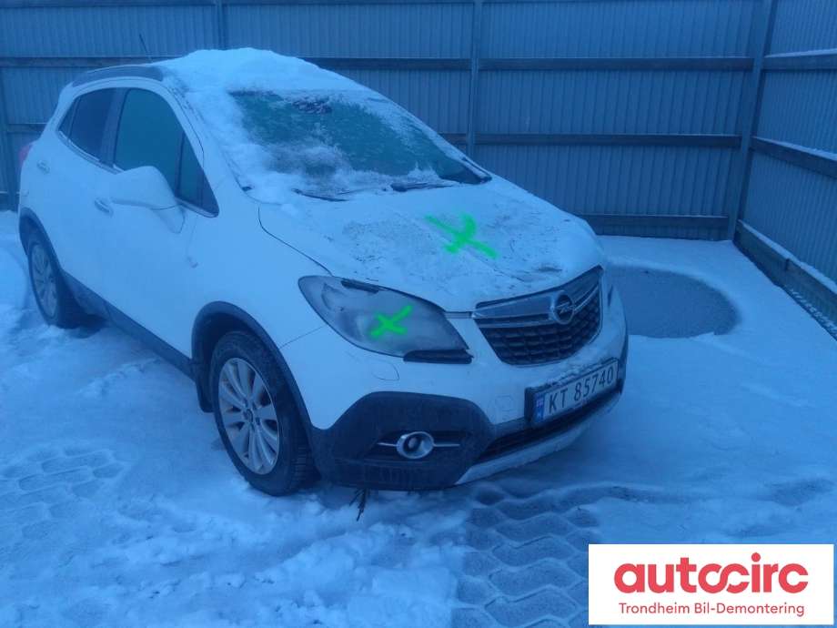 Opel Mokka 2012-2016 (Type I, Fase 1) , Motorkode: LUD, Girkassekode: MZ4