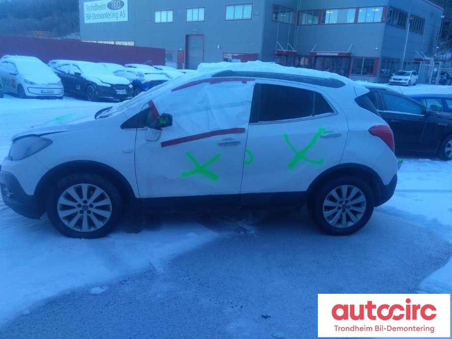 Opel Mokka 2012-2016 (Type I, Fase 1) , Motorkode: LUD, Girkassekode: MZ4