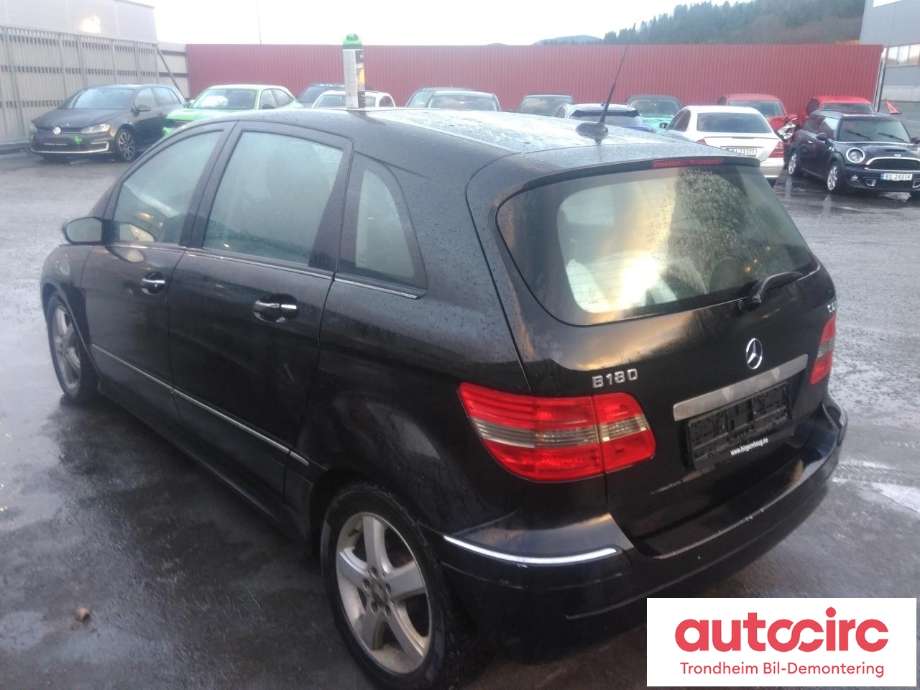 Mercedes B-Klasse 2008-2011 (Fase 2) (W245) (W245), Motorkode: OM640.940, Girkassekode: 722800