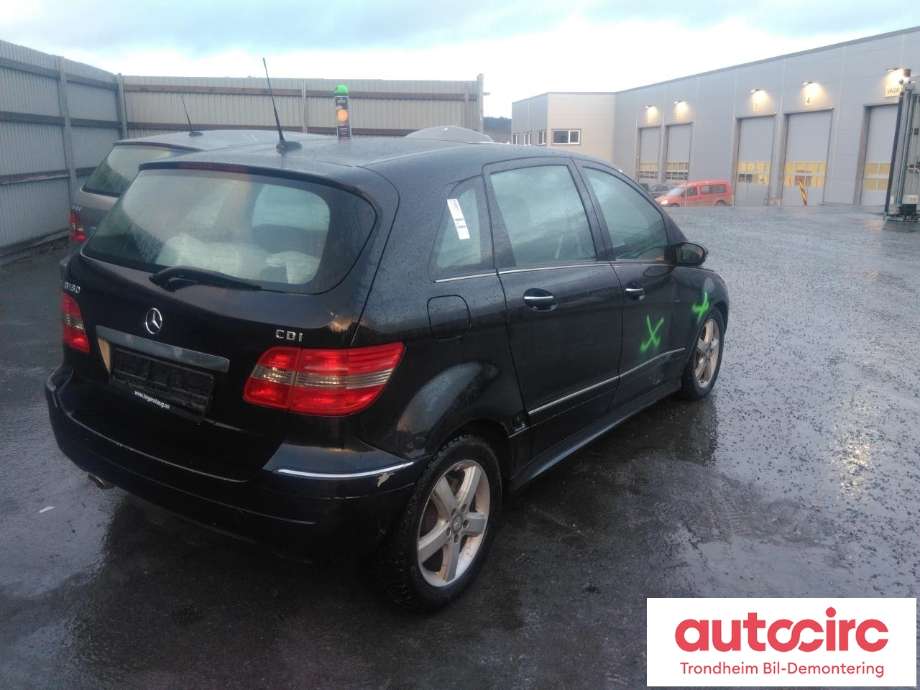 Mercedes B-Klasse 2008-2011 (Fase 2) (W245) (W245), Motorkode: OM640.940, Girkassekode: 722800