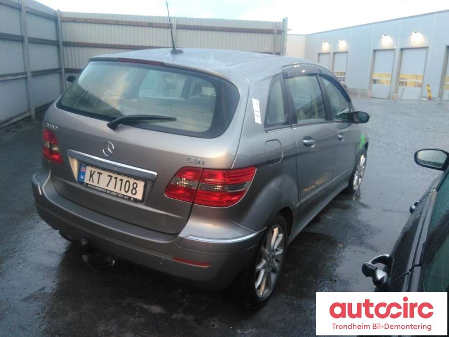 Mercedes B-Klasse 2005-2008 (Fase 1) (W245) (W245), Motorkode: OM640.940, Girkassekode: 722800