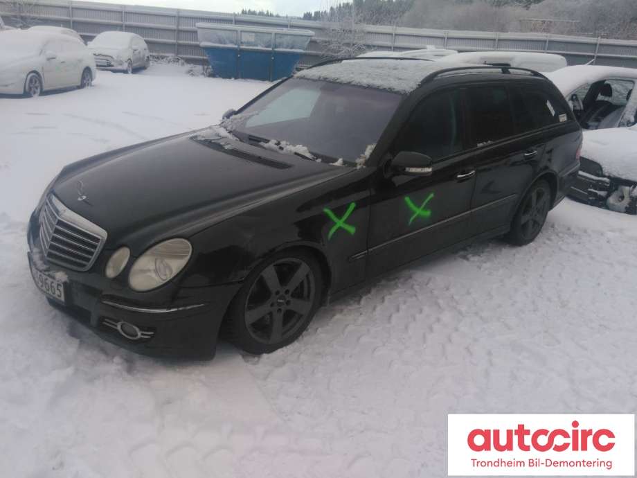 Mercedes E-Klasse 2006-2009 (Fase 2) (W211) (W211), Motorkode: OM642.921, Girkassekode: 722699