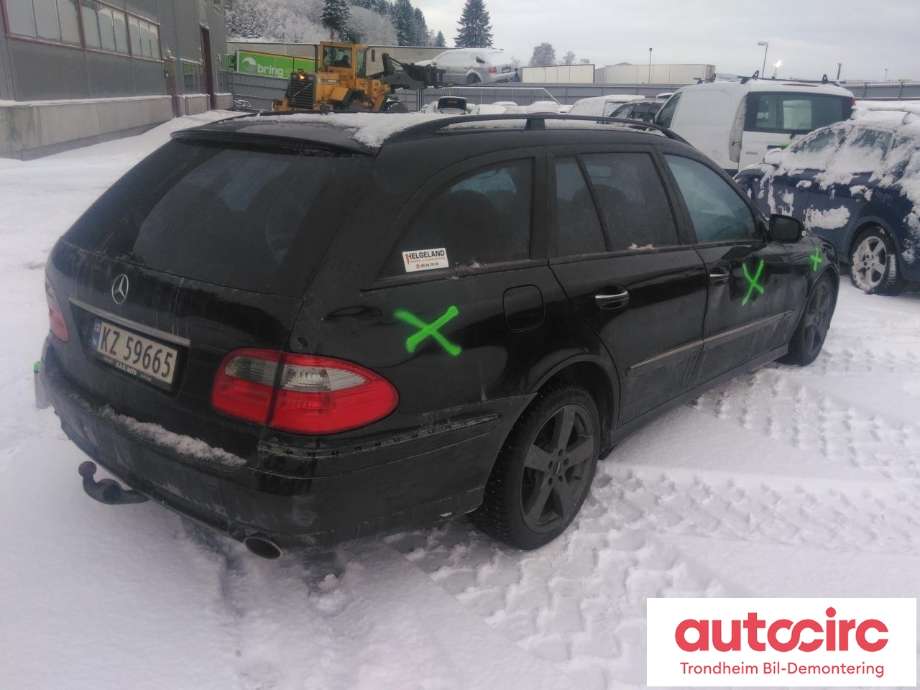 Mercedes E-Klasse 2006-2009 (Fase 2) (W211) (W211), Motorkode: OM642.921, Girkassekode: 722699