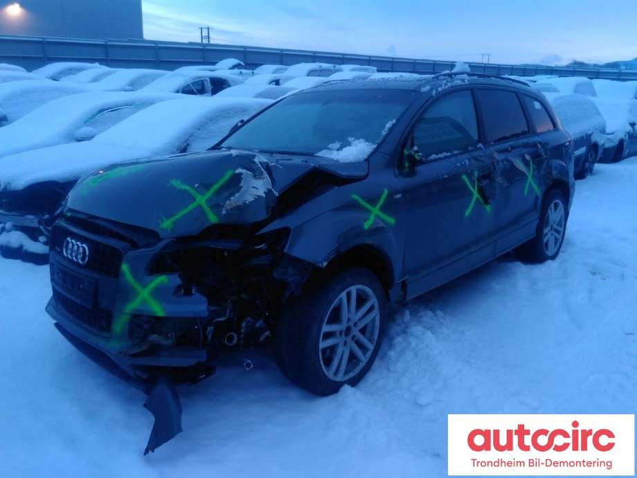 Audi Q7 2010-2015 (Type I, Fase 2) , Motorkode: CRCA, Girkassekode: NAC/TR-81SD