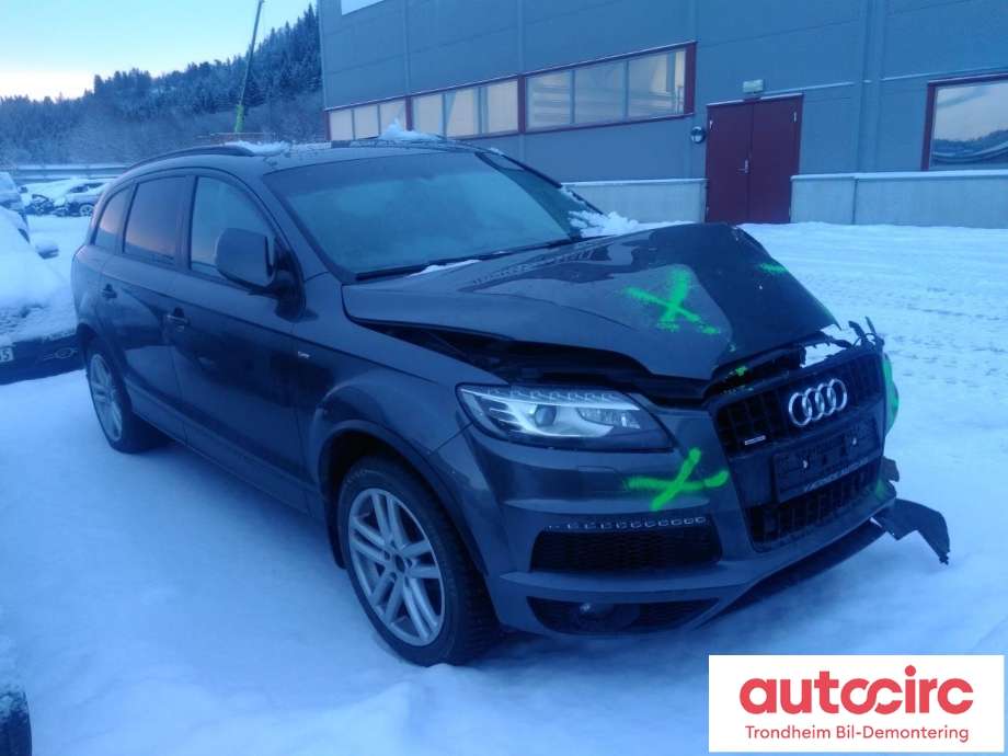 Audi Q7 2010-2015 (Type I, Fase 2) , Motorkode: CRCA, Girkassekode: NAC/TR-81SD
