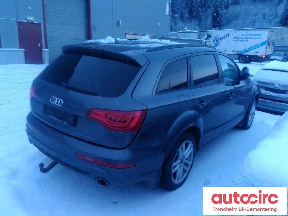 Audi Q7 2010-2015 (Type I, Fase 2) , Motorkode: CRCA, Girkassekode: NAC/TR-81SD