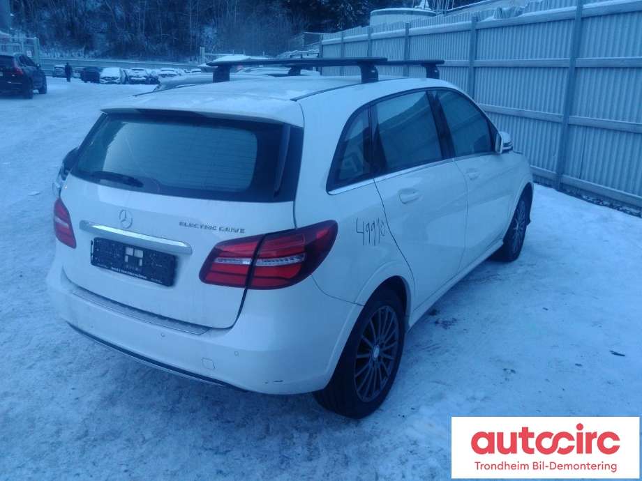 Mercedes B-Klasse, electric drive 2014-2018 (W242) (W242), Motorkode: EM0004, Girkassekode: A 242 340 34 01