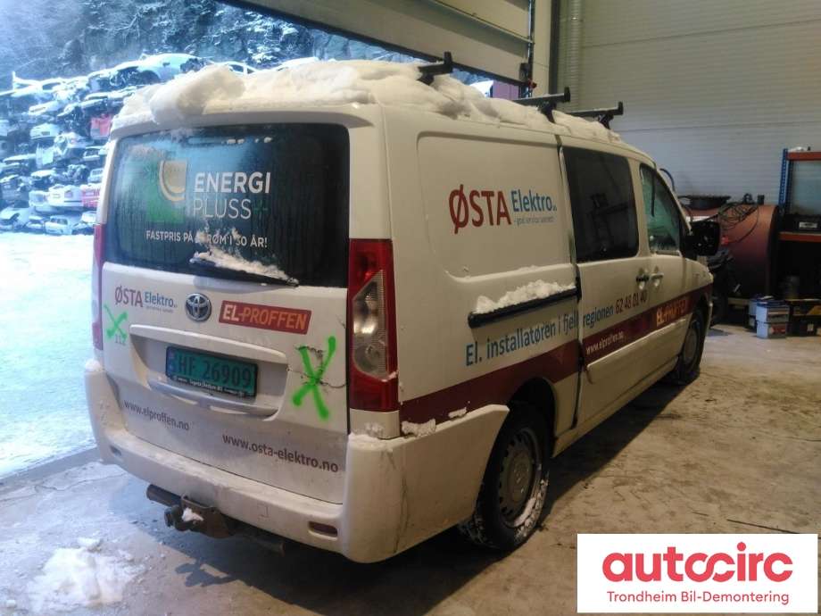 Toyota Proace 2013-2016 (Type I) , Motorkode: 4WZ-FTV, Girkassekode: ..
