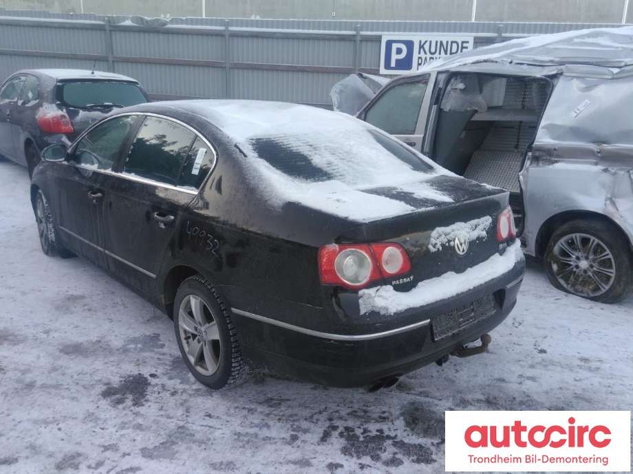 VW Passat 2005-2010 (B6) (B6), Motorkode: BLR, Girkassekode: HVM|HXJ|JUC