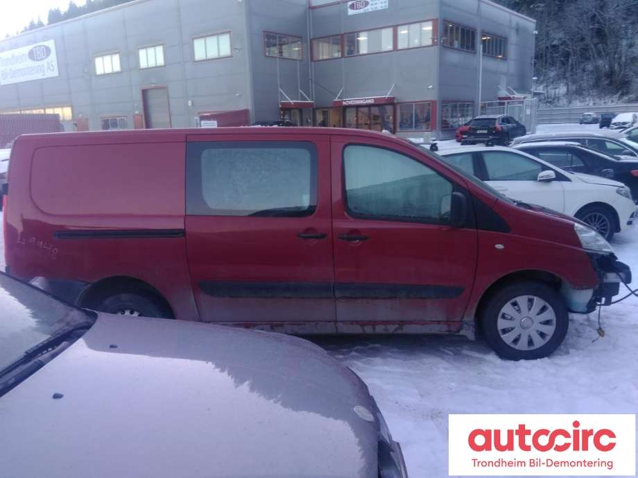 Citroën Jumpy 2007-2016 (Type II) , Motorkode: RHH, Girkassekode: 2222 ZP