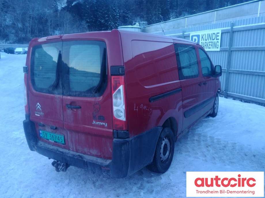 Citroën Jumpy 2007-2016 (Type II) , Motorkode: RHH, Girkassekode: 2222 ZP