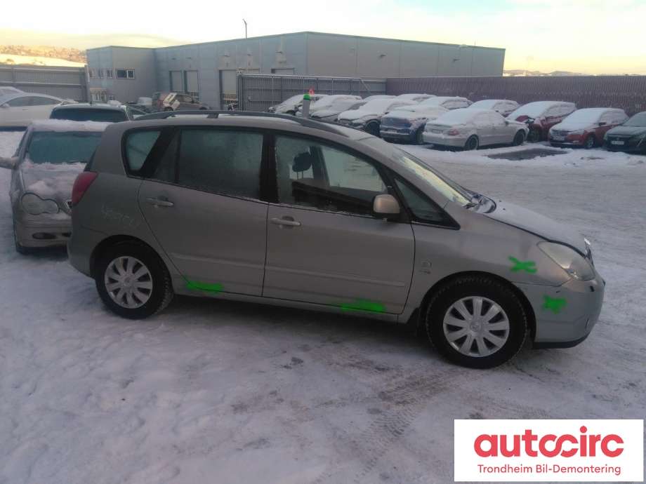 Toyota Verso 2002-2004 (COROLLA) (COROLLA), Motorkode: 1CD-FTV, Girkassekode: 