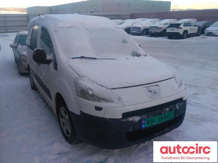 Peugeot Partner 2008-2015 (Type II, Fase 1) , Motorkode: 9HT, Girkassekode: