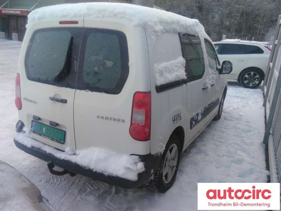 Peugeot Partner 2008-2015 (Type II, Fase 1) , Motorkode: 9HT, Girkassekode: