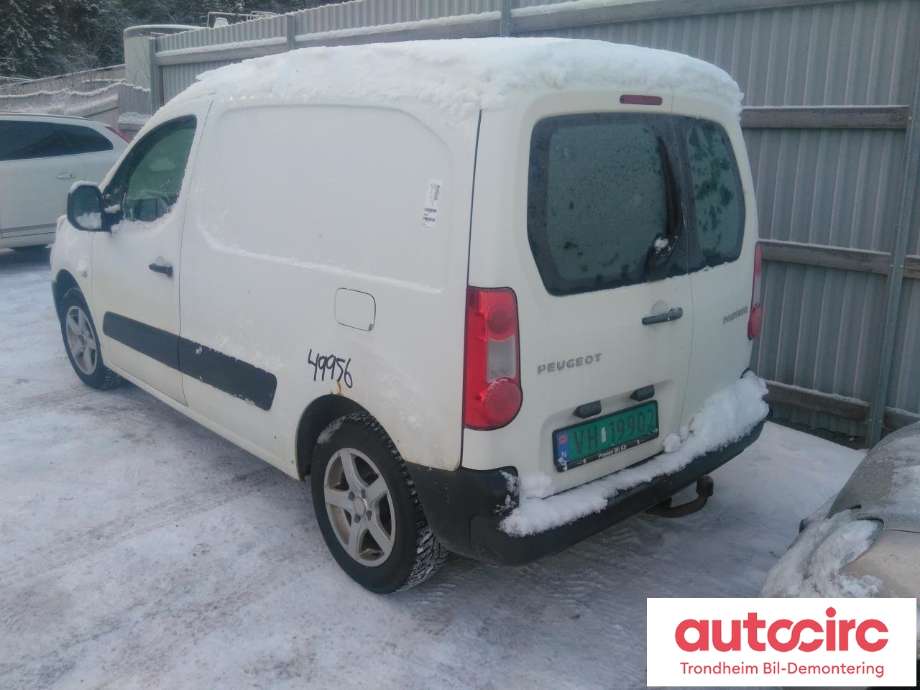 Peugeot Partner 2008-2015 (Type II, Fase 1) , Motorkode: 9HT, Girkassekode: