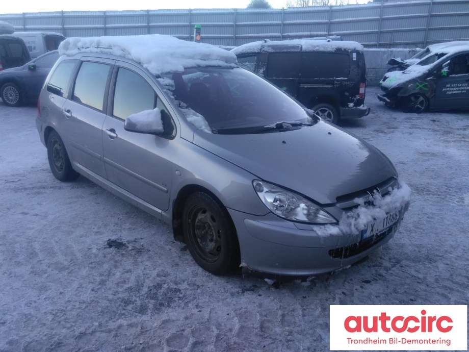 Peugeot 307 2001-2004 (Fase 1) , Motorkode: RHY, Girkassekode: 