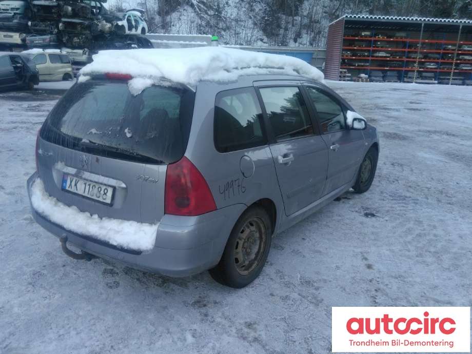 Peugeot 307 2001-2004 (Fase 1) , Motorkode: RHY, Girkassekode: 
