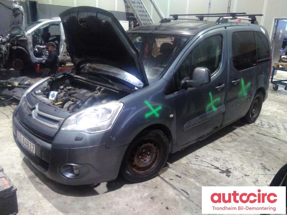 Citroën Berlingo 2008-2015 (Type II, Fase 1) , Motorkode: 9HV, Girkassekode: 16 089 352 80