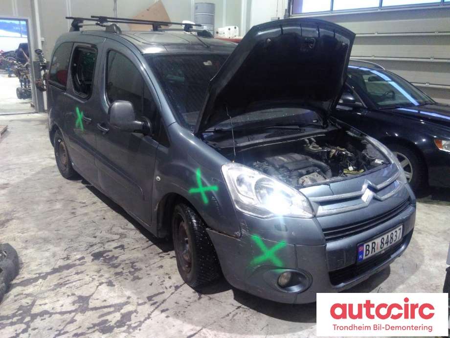 Citroën Berlingo 2008-2015 (Type II, Fase 1) , Motorkode: 9HV, Girkassekode: 16 089 352 80