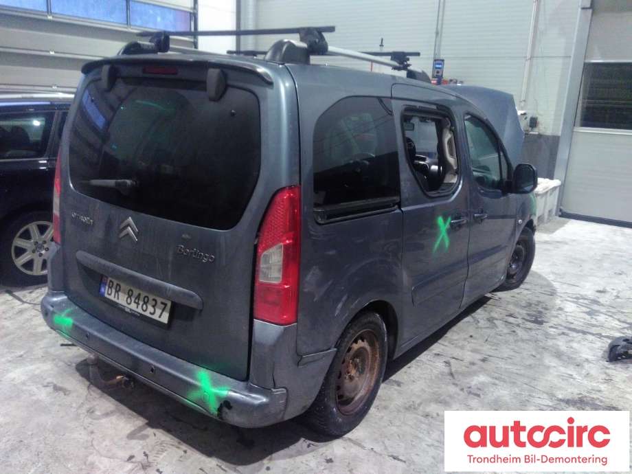 Citroën Berlingo 2008-2015 (Type II, Fase 1) , Motorkode: 9HV, Girkassekode: 16 089 352 80