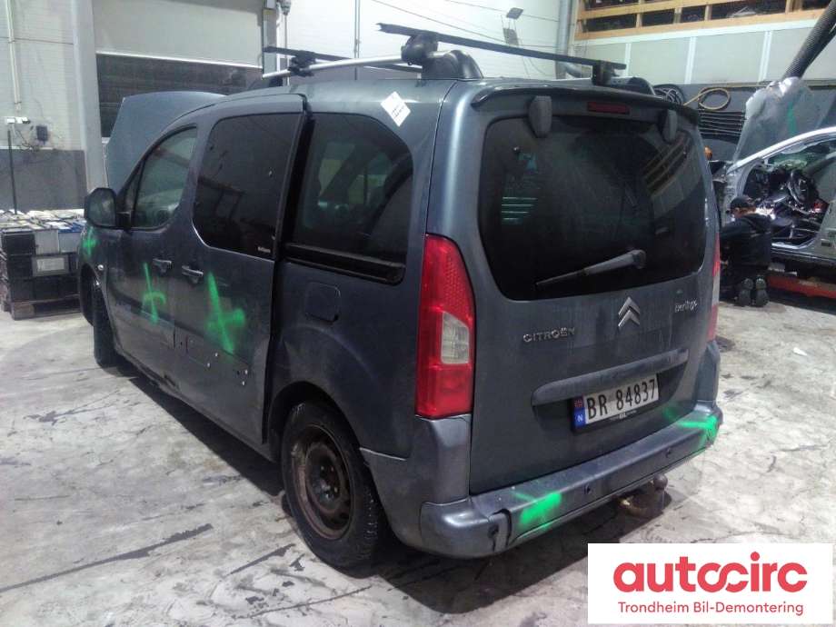 Citroën Berlingo 2008-2015 (Type II, Fase 1) , Motorkode: 9HV, Girkassekode: 16 089 352 80
