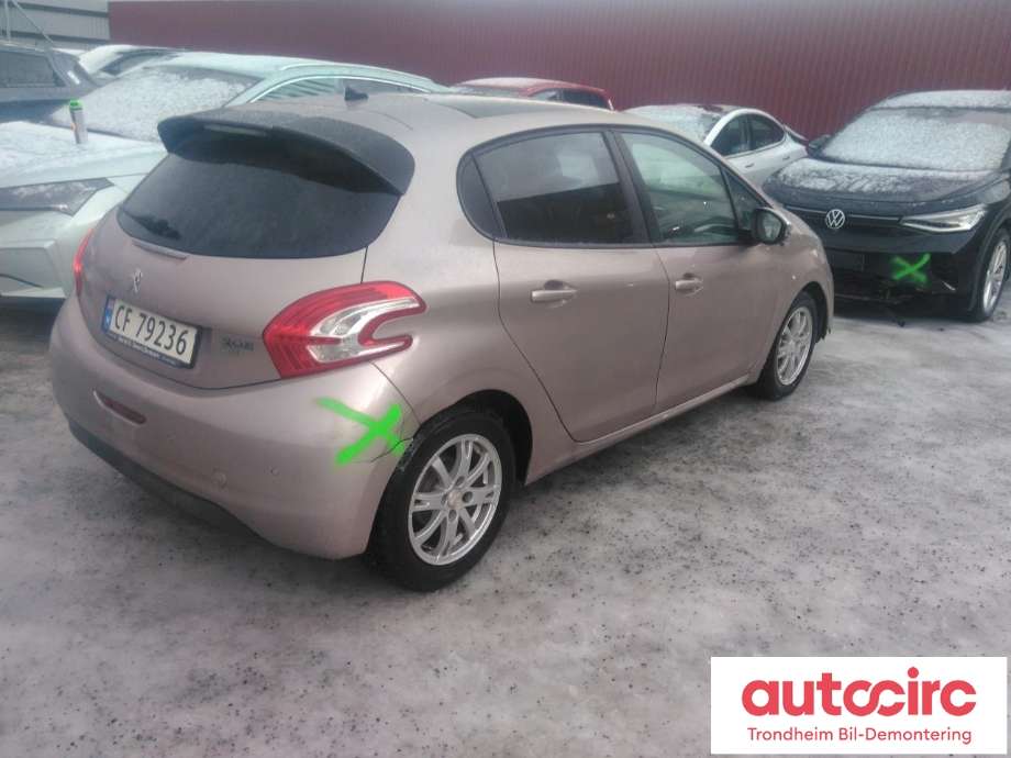 Peugeot 208 2012-2019 (Type I) , Motorkode: HMZ, Girkassekode: 16 078 938 80