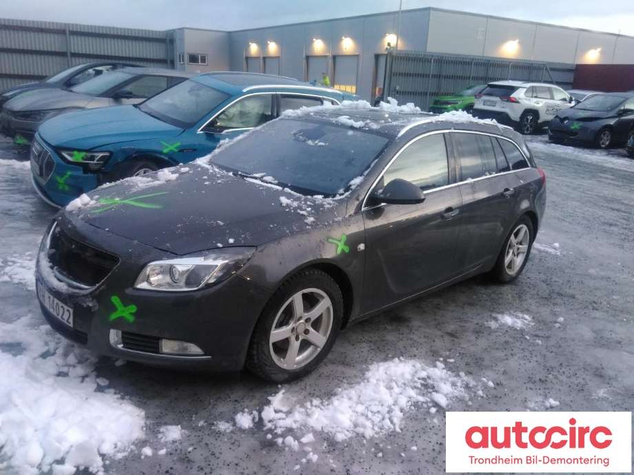 Opel Insignia A 2009-2014 , Motorkode: A20DTJ, Girkassekode: M36